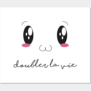 "Croquer la vie" collection | doubler la vie Posters and Art